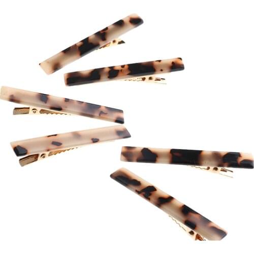 Mi Dairy Brand hot sale high quality Rice hawksbill hair clips bangs alligator clips hairpin