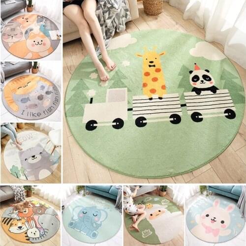 Cartoon anime animal bedroom decor rugs for bedroom outdoor rug round area rug kawaii carpet circle rug rug for living room rug