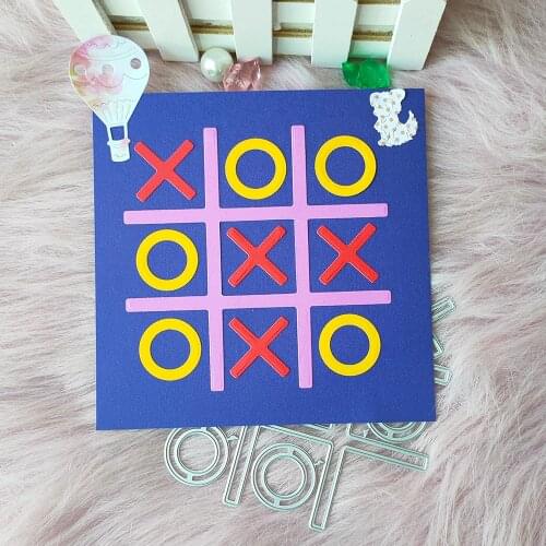 New The Old Ladys game metal cutting die mould scrapbook decoration embossed photo album decoration card making DIY handicrafts