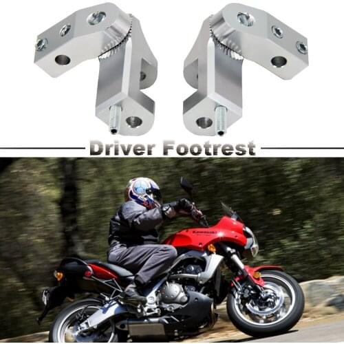 NEW For Kawasaki Versys 2008 Motorcycle Foot Peg Passenger Footpeg Lowering Kit