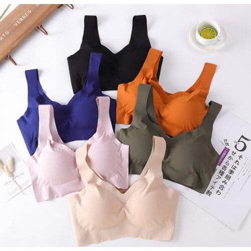 Seamless Sports Bra Women, Push Up Sport Top for fitness, U Back Padded Sports Bras Vest,Shockproof Running Gym Workout Yoga Bra