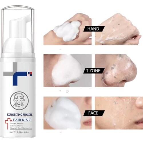 Facial Exfoliating Mousse Peeling Gel Face Scrub Deep Remove Cleaning All Skin Types Smooth Moisturizing Skin Exfoliator TSLM1