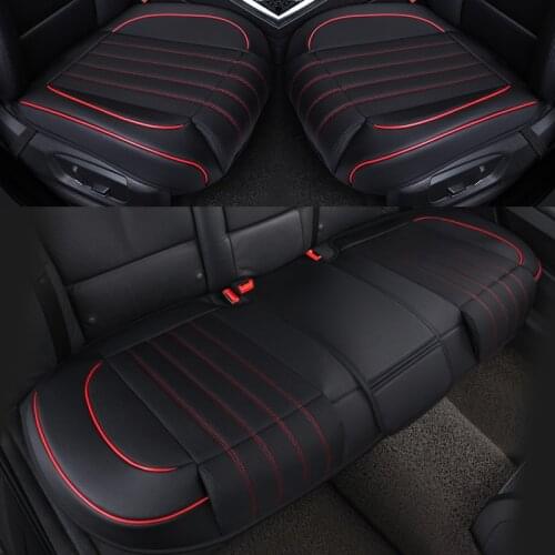 5D PU Leather Car Seat Cover Cushion Front Rear Protector For VolksWagen Passat Toyota Honda Ford Chevrolet Mazda Peugeot KIA