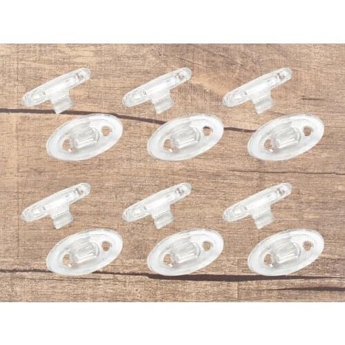 Vonxyz Replacement Clear Nose Pads for for-Oakley A Wire C Wire E Wire Frame Varieties