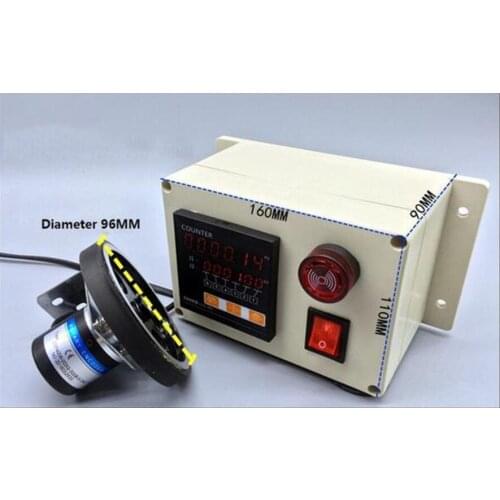 Rotary Encoder 300ppr Digital Electronic Meter Counter Wheel Roll Length Measuring Meter Testing Equipment High quality