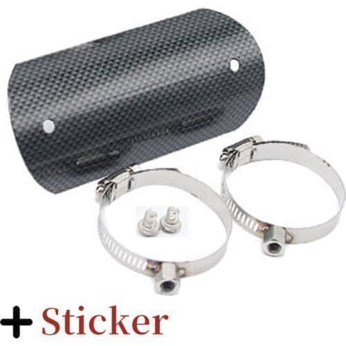 Motorcycle exhaust pipe protector exhaust pipe heat shield Universal Moto pipe cover for suzuki ltz yamaha xmax honda shadow 750