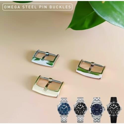 14 16 18 20mm Band Clasp For Omega Series Watch Watch Accessories Men Lady Stainless Steel Insurance Clasp Watch Belt Buckle