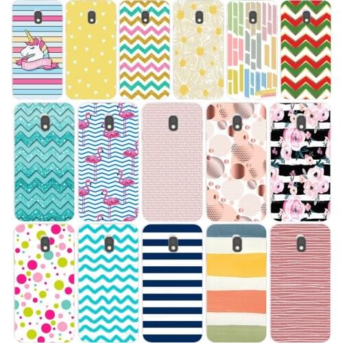 109AA Stripes gift Soft Silicone Tpu Cover phone Case for Samsung Galaxy J2 J4 Prime J6 Plus J7 2016 2017 case