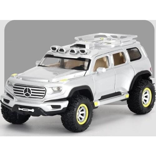 1:32 Model Car Boy Sound Light Toy Car Gift Collection with Acousto-optic Return Force Benz Ener-G-Force