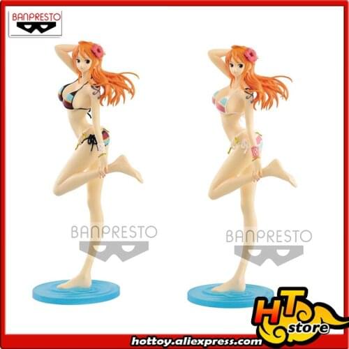 100% Original Banpresto Glitter & Glamours COLOR WALK STYLE Collection Figure - NAMI From "ONE PIECE"