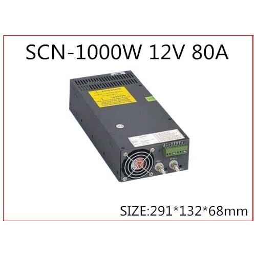 1000W 12V 80A Single Output Switching power supply for LED Strip light AC-DC S-1000-12