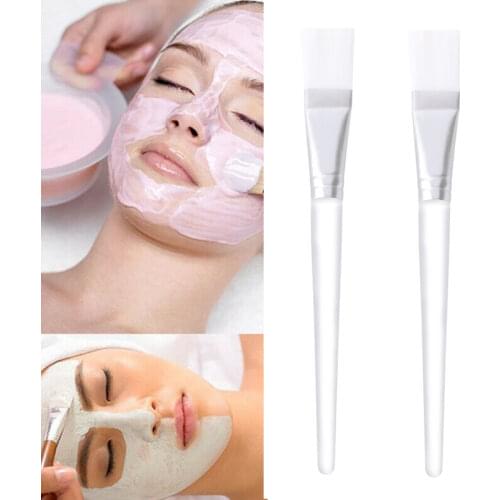 2pcs Professional Makeup Brushes Face Mask Brush Mud Mixing Brush Facial Cosmetic Beauty Skin Care Tools Brochas Para Maquillaje