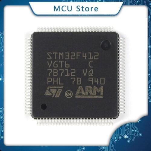 50PCS STM32F412 STM32F767VGT7 LQFP100 STM32F412VGT6 STM32F401VET6 STM32F091VBT6 QFP100 in stock 100% new and original IC