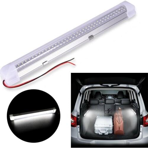 72 LED CarInterior Lighting Light Ceiling Lamp Reading Light for Auto Vehicle Universal 12V-85V