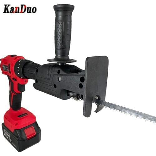 21V Cordless brushless electric drill Cordless screw driver Portable Reciprocating Saw Adapter Angle grinder adapter