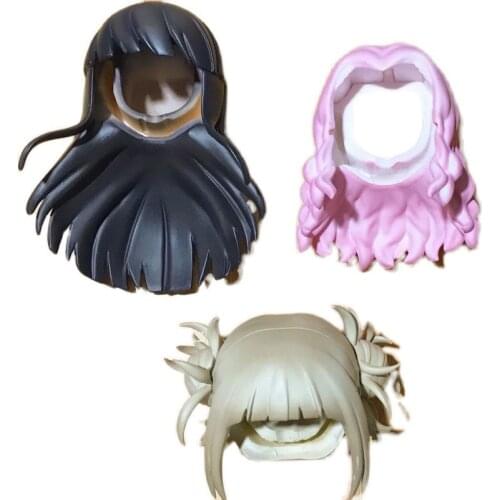 GSC clay man my hero college I was body OB11 doll hair long plaits