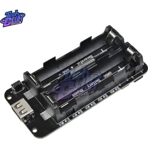 Dual Voltage 18650 Lithium Battery Two Shield V8 Mobile Power Bank Expansion Board Module 5V/3A 3V/1A Micro USB for Arduino