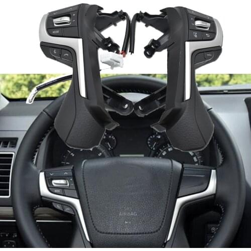 Steering Wheel Audio Control Button with cable For Toyota Lander Cruiser New Lander Cruier Prado Crown Motors OE Quality