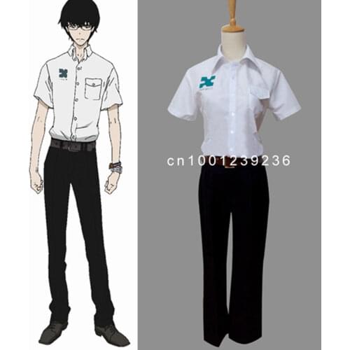 Terror in Resonance Zankyou no Teroru Nine Shin Kokonoe Cosplay Costume Send Wristband