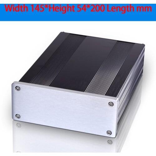 KYYSLB 145*54*200mm HIFI Tube Amplifier Chassis Mini Digital DIY Power Amplifier Case Shell