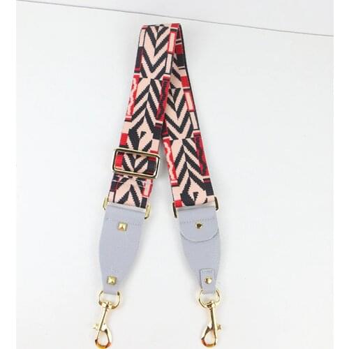 Fashion bag strap women bags belts accessory handbags parts leather shoulder bag and fabric Handbag Belt Wide Strap Shoulder Bag