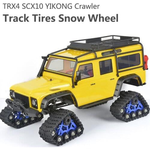 RC Model Car Parts 1/10 TRX-4 TRX4 SCX10 II YIKONG YK4102PRO Crawler Track Tires Snow Wheel Wheels Multiple Terrain Tire TRAXXAS