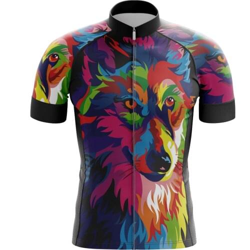HIRBGOD Quick Dry Short Sleeve Cycling Equipment for Mexico Outdoor Bicycling Sports Shirt Summer Breathable Cactus