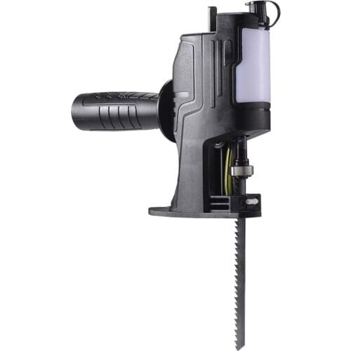 Household Electric Drill Modified Electric Reciprocating Jig Saw Adapter for Wood Steel Pipe Plastic Power Drill Woodworking Cut