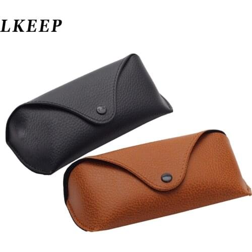 Imitation Leather Glasses Case Makeup Bags Cosmetics Pouchs For Travel Ladies Pouch Women Cosmetic Bag