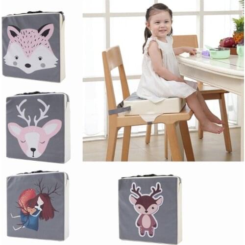 Children Increased Chair Pad Baby Dining Cushion Adjustable Removable Highchair Chair Booster Cushion Seat Chair Waterproof