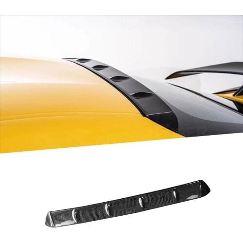 For Toyota Supra 2019 - 2020 High Quality Carbon Fiber Rear Roof Spoiler Window Wing FRP Car A Styling
