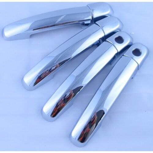 FUNDUOO For Suzuki Swift 2005-2015 Grand Vitara 2005 2006 2007 2008 2009 2010 2011 2012 New Chrome Car Door Handle Cover Trim