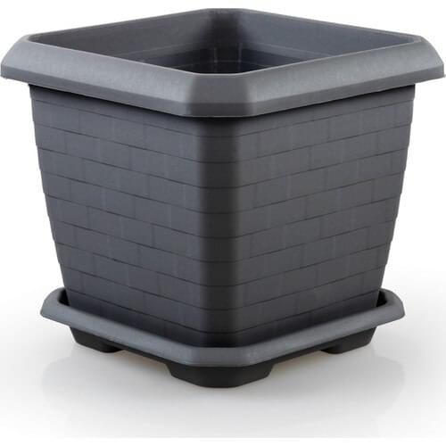 Northeaster Global Fortress Kale Flower Pot 25.5 lt Anthracite