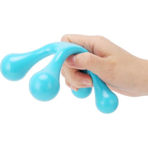 Manual Massage Tool Four Point Handheld Acupuncture Points Massager For Full Body Waist Neck Foot Leg Head Relief Pain Tools