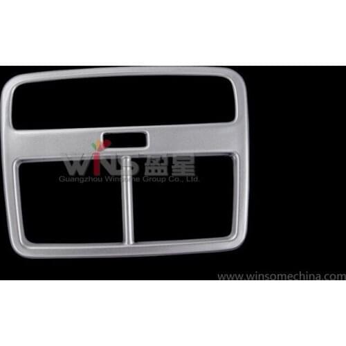 Rear Seat Air Conditioner Outlet Trim For Audi A4 2016 Interior Moulding Chrome Car Styling Accessories