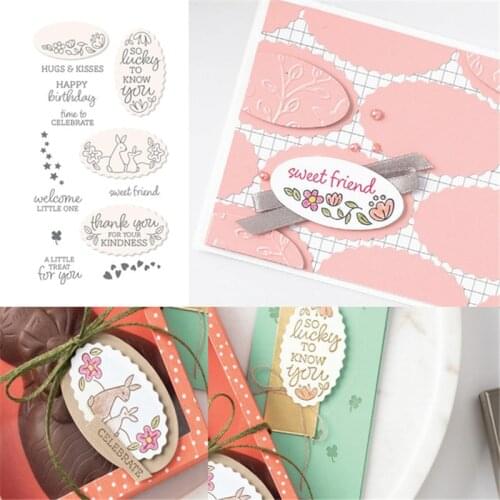 OVAL OCCASIONS Metal Cutting Dies And Stamps Stencils for DIY Scrapbooking Album Photo Embossing Mold New Cutting Dies for 2021