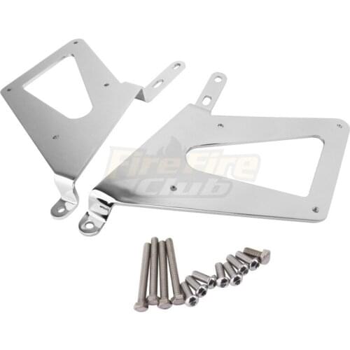 Motorcycle Saddlebags Support Bars Frame Saddle Bag Mounting Bracket For Harley Sportster XL Dyna Fat bob FXDF 2006-2017