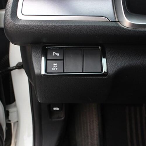 Car Headlight Adjustment Switch Patch Sticker for Honda CIVIC 2016 2017 2018 2019 2020 2021 Interior Accessories