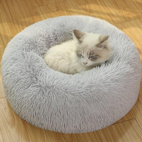 Pet nest Plush warm and comfortable pet bed in winter
