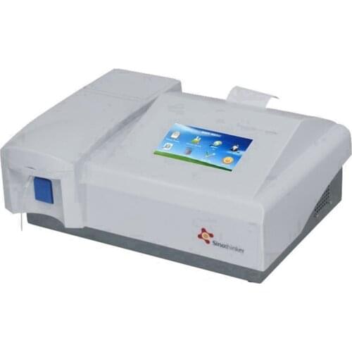 Flow cell semi automatic blood chemistry analyzer