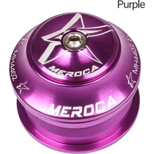 MEROCA MH4402 MTB Bicycle Bearing Headset Ultralight Mountain Bike Front Fork 44mm Built-in Straight Tube Headset Aluminum Alloy
