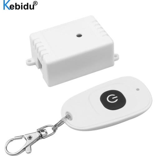 433Mhz Universal Wireless Remote Control Switch AC 110V 220V 1CH RF Relay Receiver Module for Electric Appliance For Lighting