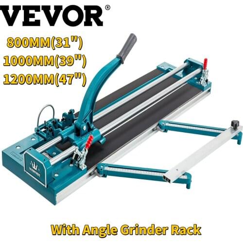 VEVOR 24in 47in Manual Tile Cutter 3/5inch Cap W/ Laser Positioning Max Cutting Width 1200mm 600mm Push Knife Ceramic Porcelain