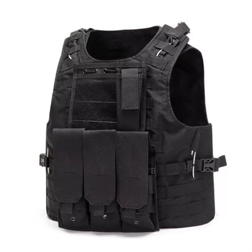 Military Tactical Vest Equipment Molle Assault Carrier Airsoft Vest Outdoor Shooting CS Hunting Combat Camouflage Vest Gear