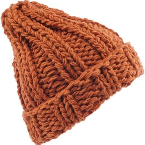 Knitting Wool Hats 2018 Pompon Bobble Hats Women Skullies Beanies Warm Hat Autumn Cap Winter Hat Female