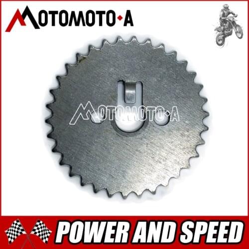 Motorcycle YBR125 5VL 34T timing chain sprocket gear for Yamaha 125cc YBR 125 gear teeth transmission spare parts (Euro 1)