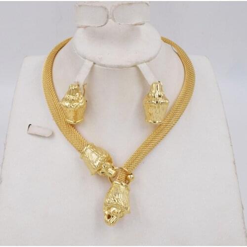 2017 Fashion Bamboo Shape African Beads Jewelry Set Exquisite Flash Dubai Jewelry Set Nigerian Wedding Bridal Bijoux