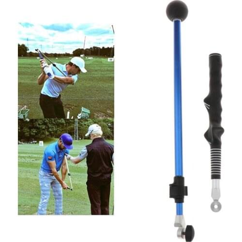 2021 Golf Swing Trainer Aid Adjustable Portable Golf Training Aid to Improve Hinge Folding Golf Swing Trainer Swing Stick