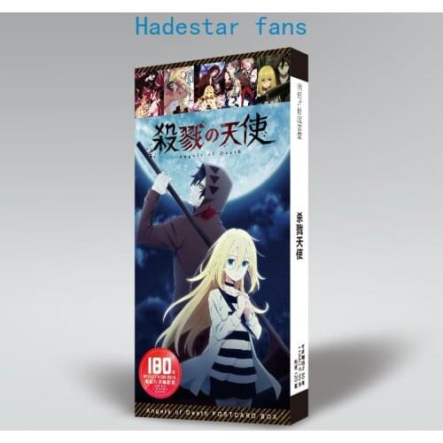 Anime Angels Of Death Postcard Toy Magic Paper Postcard Collection Card Toys Gifts180pcs