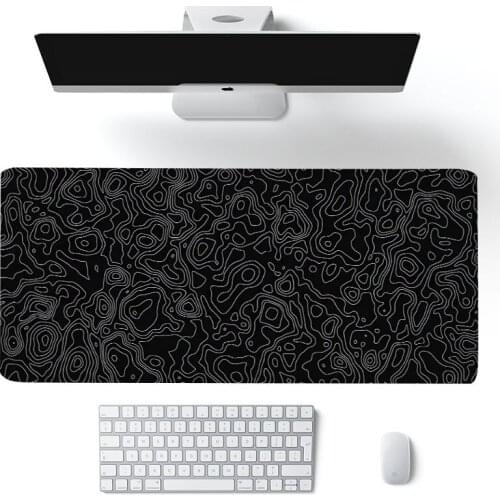 Big Art Mousepad White Black Desk Protector Pad on The Table Pads Computer Mat Xxl Mouse Pad Extended Pad Deskmat mouse pad gift